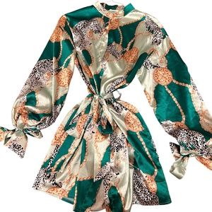 Gorgeous and Trendy Top/Dress in Animal Print Design